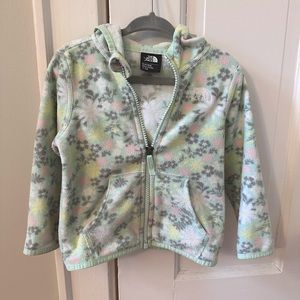 Baby girl size 12-18 month North Face Glacier fleece
